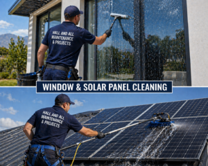 Window Cleaning Solar panel cleaning