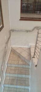 Aluminum hand rail